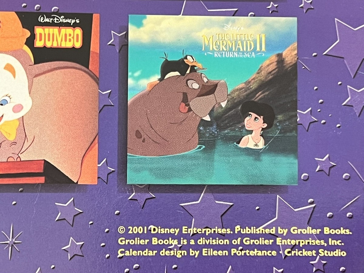 Disney Magic Moments 2001 Calendar Grolier Books | eBay