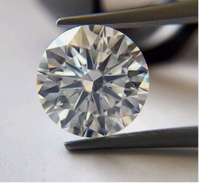 Lab-Grown 2.00 Ct CVD Diamond 8.40 mm Round D, IF Clarity, Certified Diamond