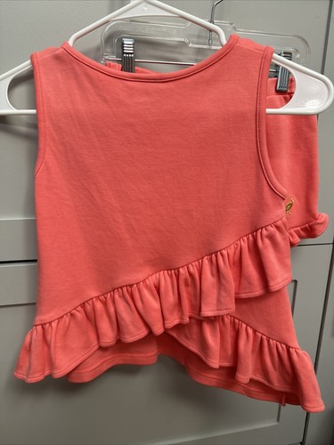 The Beaufort Bonnet Company Short Set Size 8 Girls Coral - Picture 8 of 9