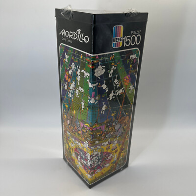 Heye Puzzle Mordillo Crazy Circus 1500 Teile 1981 in Folie