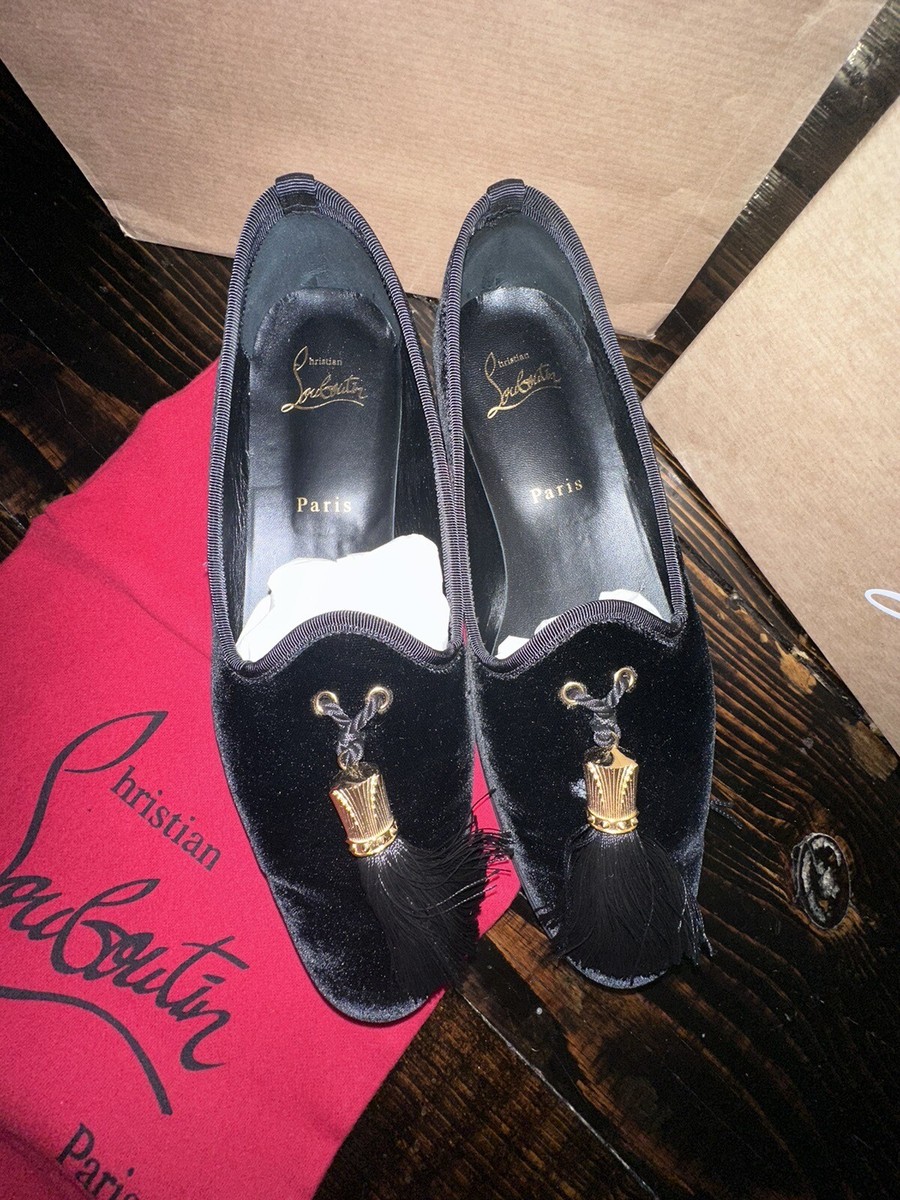 Christian Louboutin Men’s Size 37.5 Suede Tasseled Dress Shoes - Red Bottoms Christian Louboutin Men main image 3