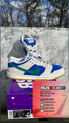 Nike SB Dunk Low Hyper Royal Malachite HF3704-001 Men's Size Nike SB Dunk Low Hyper Royal Malachite HF3704-001 Men's Size