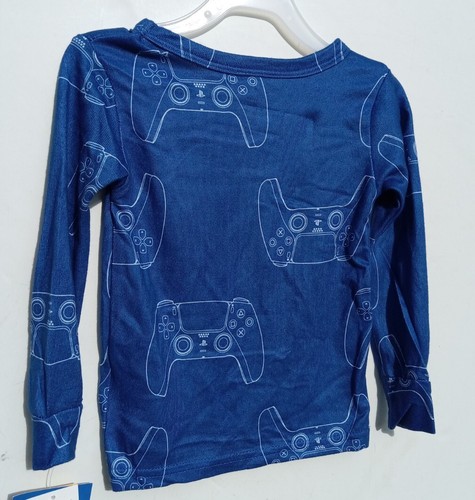 Sony Play Station Boys Long Sleeve 2-Pc Pajama Sleep Set, Size 4 (Playstation) - Picture 7 of 10