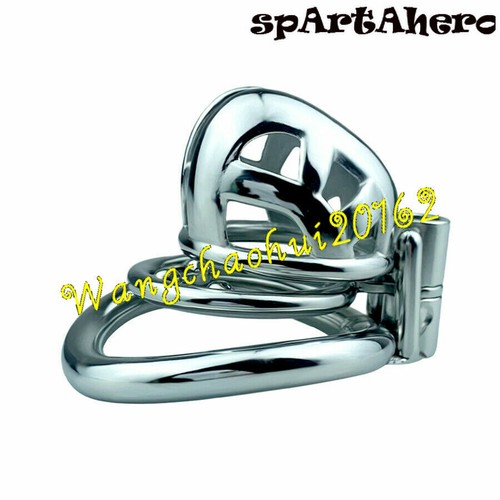 Stainless Steel Male Chastity Device Mamba Cage Men Cobra Metal Lock Belt New - Picture 8 of 12