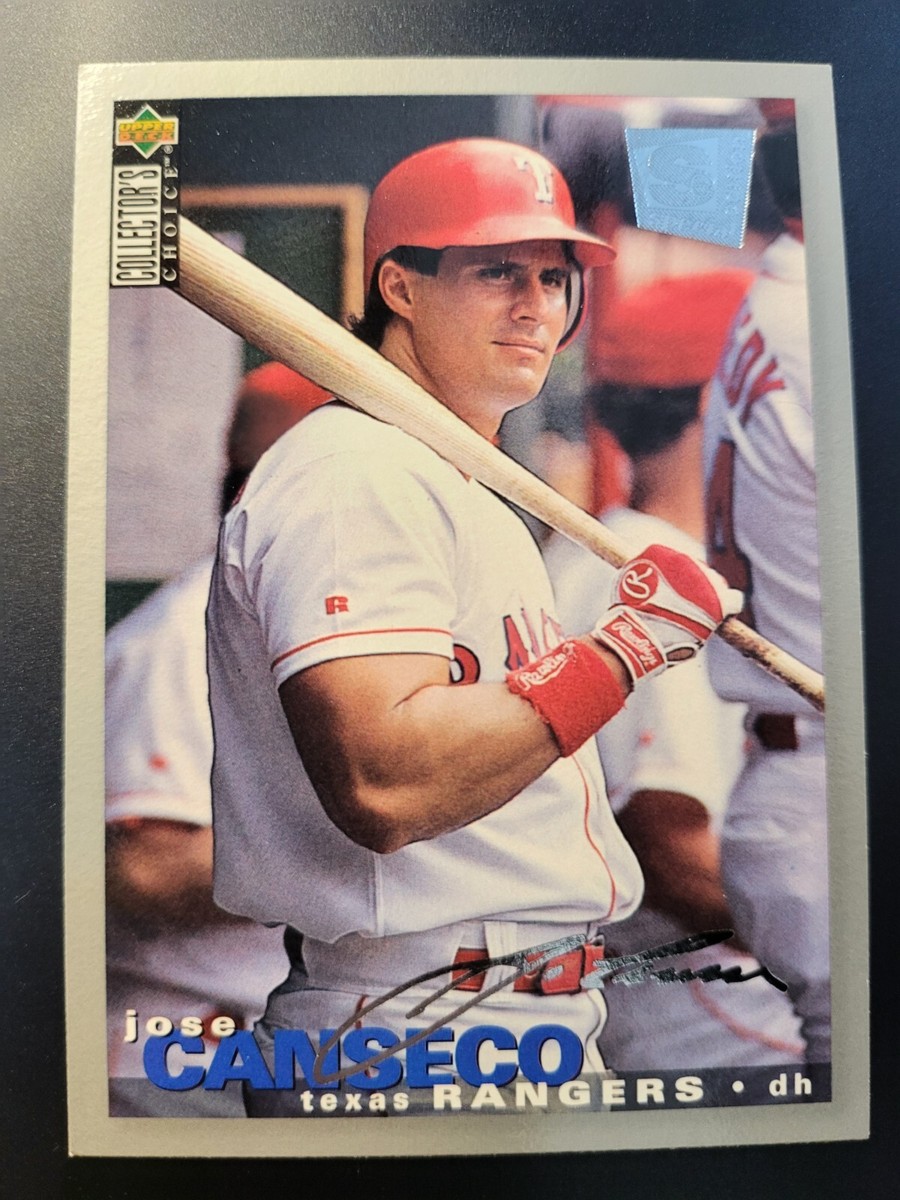 1995 Collectors Choice Special Edition Jose Canseco SILVER SIGNATURECard  #185
