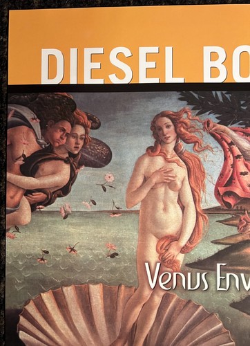 Diesel Boy Venus Envy 12x18 Plattenladen Promo Poster FAT Wreck-Akkorde Punk 1998 - Bild 2 von 6