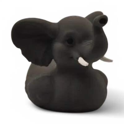 Gray Elephant Duck | MyJeepDuck Collectible Duck Gift