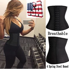 Corset Waist Trainer Training Shaper Body Shapewear Underbust Cincher Tummy Belt