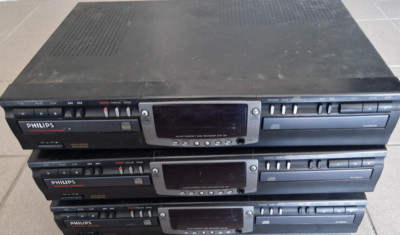 3 x Philips CDR765 CD Player Recorder - ungeprüft