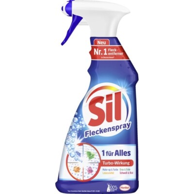 Sil stain remover 1 For All Universal SPRAY bottle -XL 500ml- -FREE SHIPPING