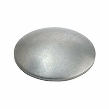 disco bombato nero acciaio/coperchio di saldatura fondo tappo rondella 21,3 - 323,9mm 