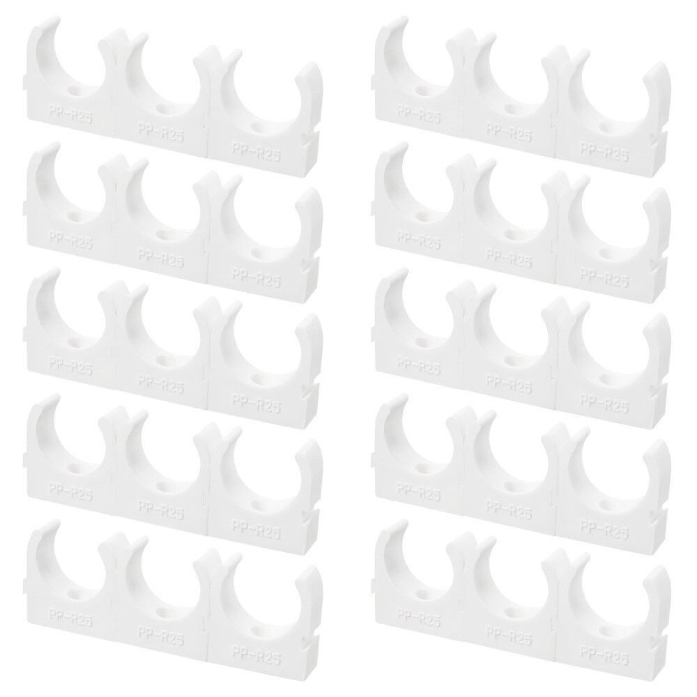 PVC Gewächshaus Klemmen 10er Set - Für Folien & Schattentücher