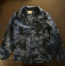 NWT - 4 Columbia Fleece Zip UPS, Boys Youth Size Small 8 , Full Zip Up