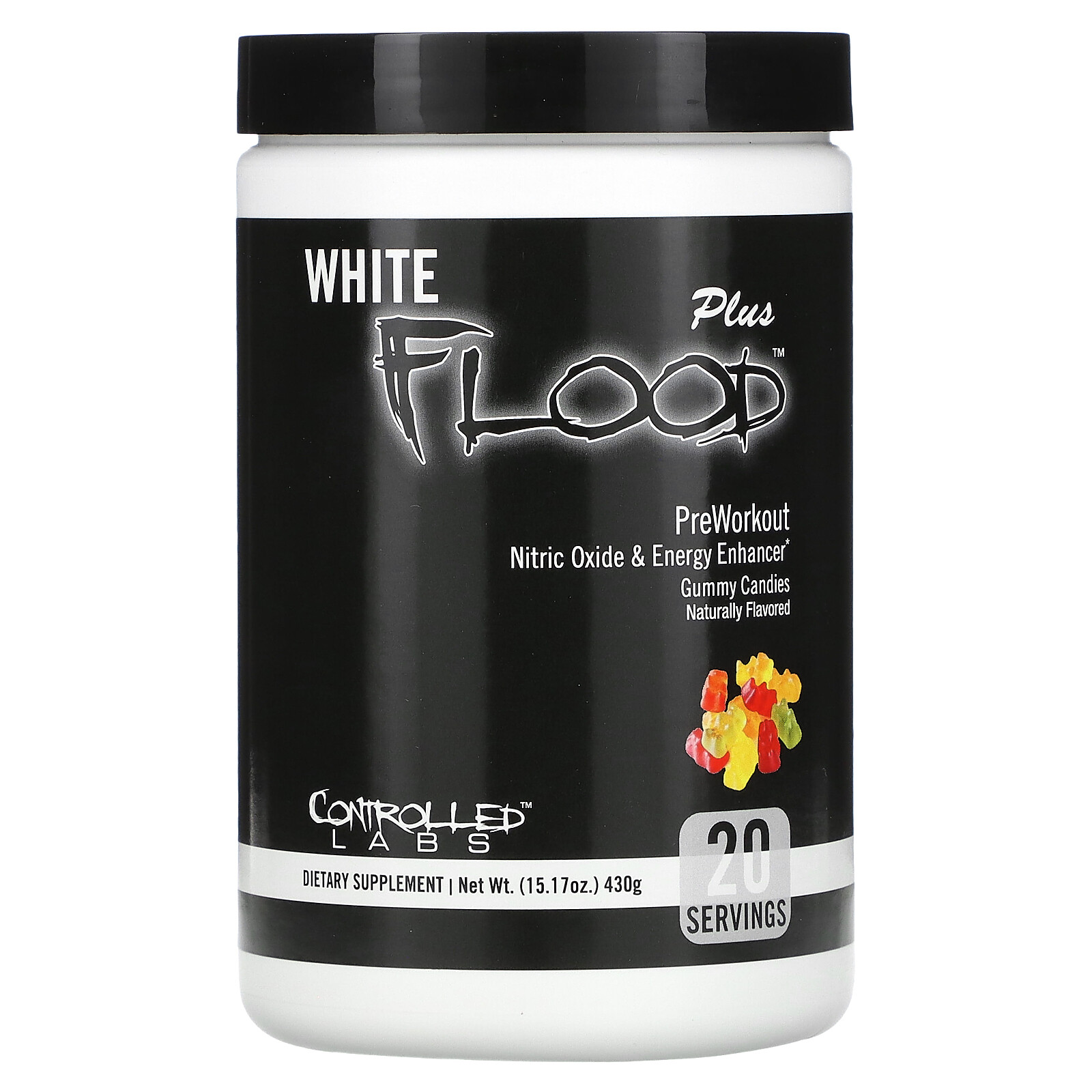 White Flood Plus Preworkout жевательные конфеты 1517 унций 430 г 8490₽