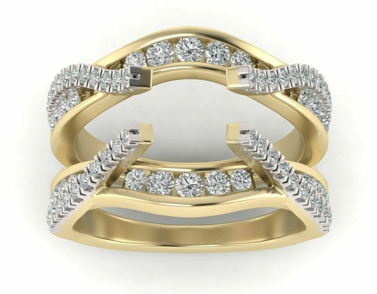Wedding ring wraps shop yellow gold