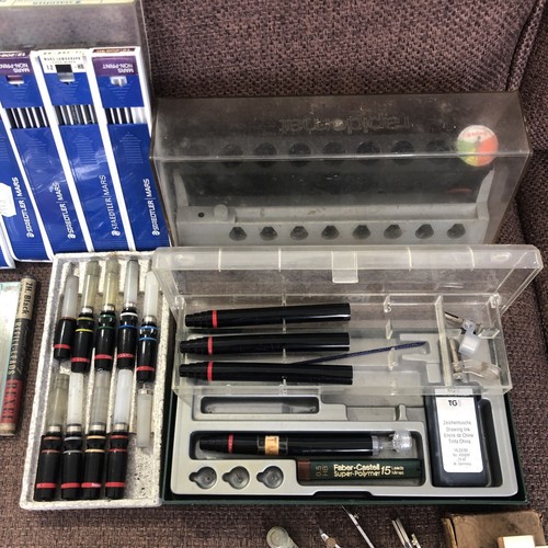 Technical Drawing Tools, Instruments- Untested-osmiroid Faber Staedtler Rotring - Picture 4 of 24