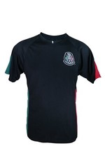 Icon Sports Men Mexico National Football Team Soccer Poly Shirt Jersey -02