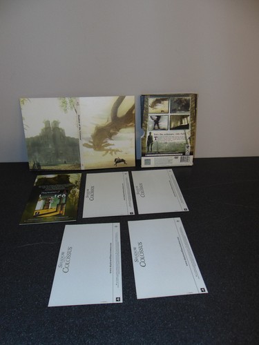 JUEGO SHADOW OF THE COLOSSUS SONY PLAYSTATION 2 PS2 CON MANUAL + TARJETAS DE ARTE - Imagen 17 de 23
