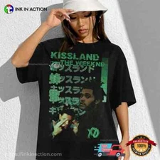 Kiss Land The Weeknd Unisex T-Shirt, XO The Weeknd Graphic Print T Shirt