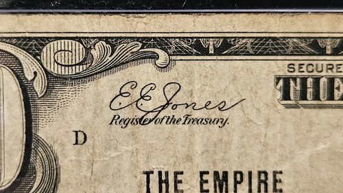 Rare 1929 National Currency Bill $10 St Paul MN 12922 Grade 20 V-Fine Brown Seal - Picture 11 of 14