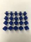 20: Blue Rocker Panel Trim Clips With Sealer For Toyota 75396-35020 USA Seller