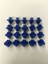 20: Blue Rocker Panel Trim Clips With Sealer For Toyota 75396-35020 USA Seller