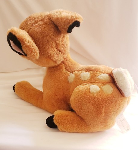 Authentic Disney Store Exclusive Baby Bambi Plush Deer Stuffed Animal Toy 14" - Picture 4 of 8