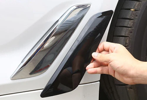 Cubierta de salida de ventilación lateral de guardabarros negro brillante para BMW Serie 5 G30 2017-21 - Imagen 3 de 3
