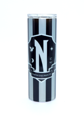 Nevermore Academy Adams Family Bad Ass Hogg Tumbler 20 oz. w/ sliding Lid |  eBay