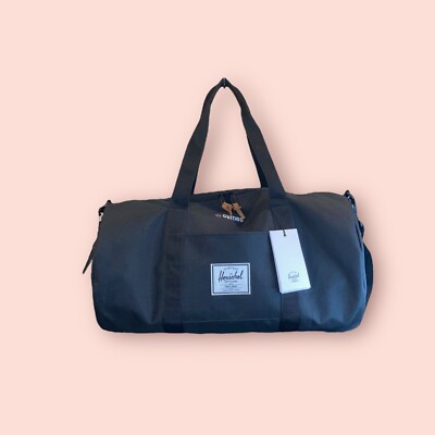 HERSCHEL SUPPLY Black Sutton Gym Travel Weekender LARGE