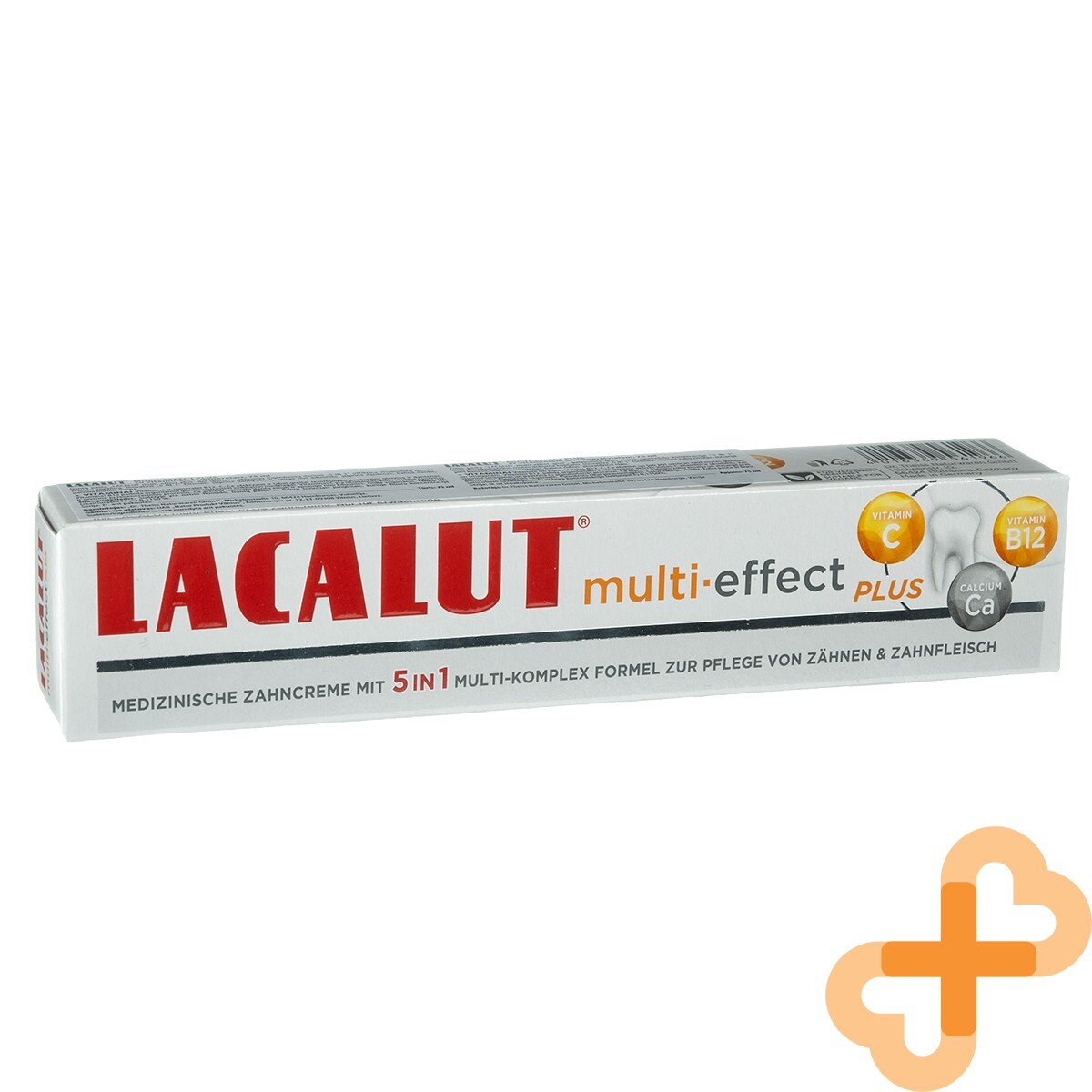 LACALUT MULTI-EFFECT PLUS Toothpaste with Vitamins and Minerals 75 ml 5 in 1