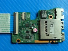 HP 17.3" 17-g161us Genuine Card Reader LAN USB Port Board w/ Cable DAX11ATB6D0