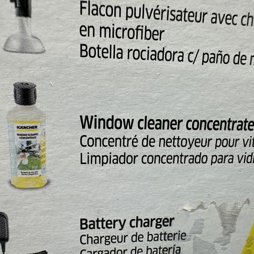 KARCHER Cordless Window Vac Vacuum Electric Squeegee Cleaning Tool NEW {WH4} - Picture 12 of 19