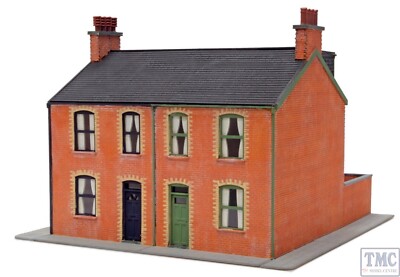 LK-208 PECO OO/HO Scale Peco Victorian House complete - Laser Cut Kit