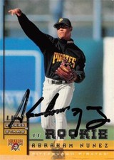 Abraham Nunez autographed Baseball Card (Pirates) 1998 Donruss Rookie #260