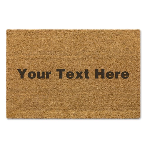 Wunschtext Pinsel Fußmatte personalisiert Matte individuell bedruckt erstes Zuhause Geschenk - Bild 23 von 37