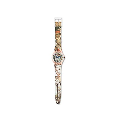*MINT VINTAGE* 1993 Swatch Originals MASQUERADE GP105 Collectors Watch *RARE* Vintage Swatch Watch 1993 Masquerade New Old Stock in  main image 4