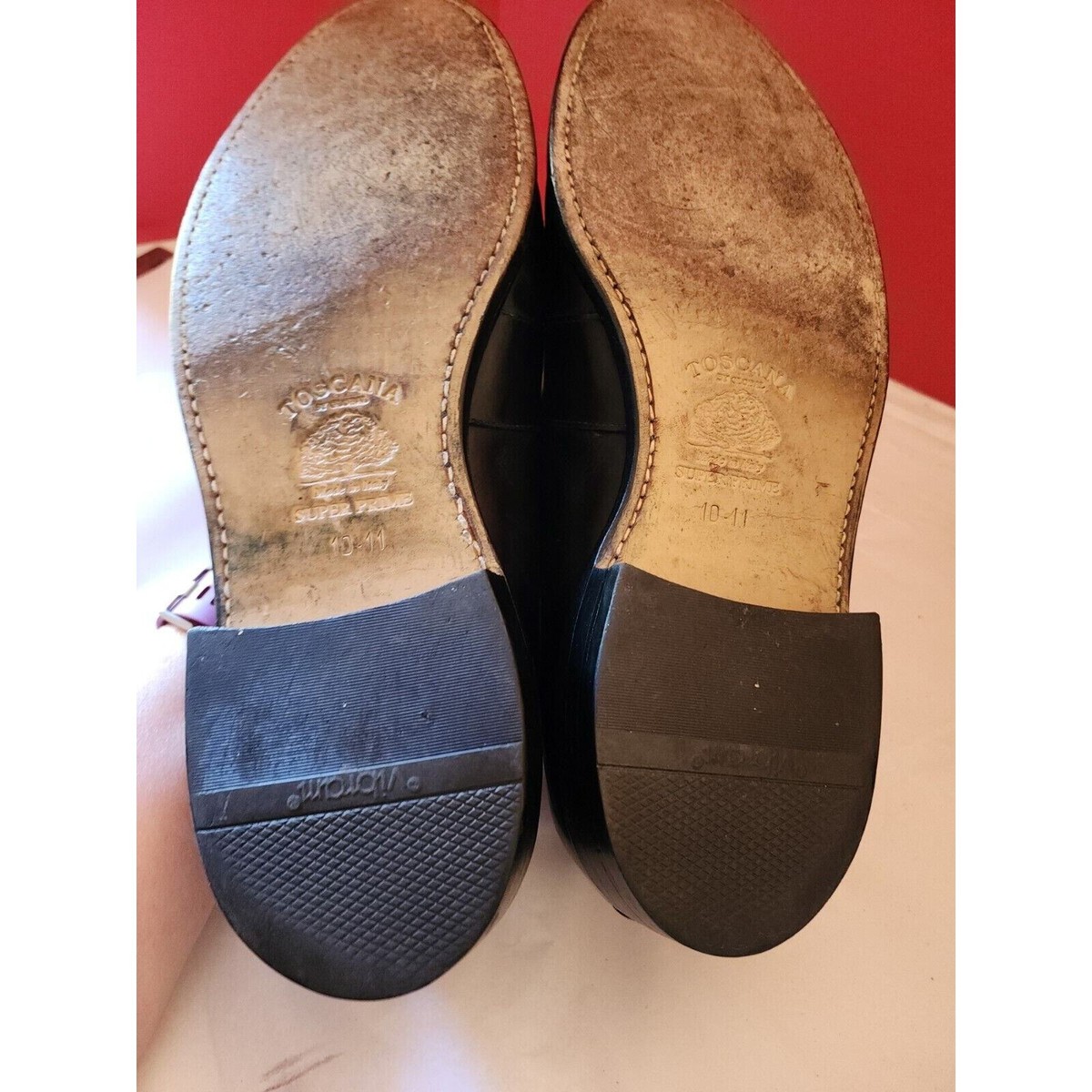 Allen Edmonds Newport Black Tassel Loafers Size 10.5 D  SB-20 Allen Edmonds Newport Loafers Black Leather Tassel Apron Toe  main image 3