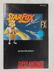 Star Fox (Super Nintendo Entertainment System, 1993) *MANUAL ONLY*