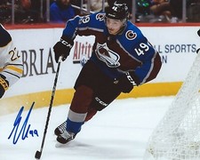 Samuel Girard Signed 8x10 Photo Colorado Avalanche Autographed COA B