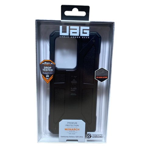 UAG Premium Black Case for Samsung Galaxy S20 Ultra Urban Armor Gear Monarch