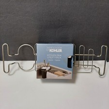 Kohler Kitchen Sink Utility Rack Adjustable Expand Organize Fits Most Sinks NWT