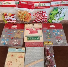 10 Packs Holiday Embellishments 4 Crafts, Scrapbooking, Cards - Christmas 118