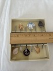 Cocktail Picks Glass Top Sea Shells Royal Hawaiian Tiki Bar Set Of 6 — photo 4