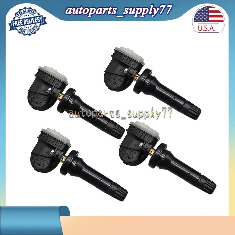 Sensor de presión de neumáticos de 4 piezas 28103FL00A TPMS para Subaru Crosstrek Impreza Ascent Foto 3 de 4