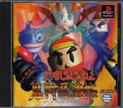 PS1 Ninja Jaja Maru Kun Sony PlayStation Game  Import  JAPAN 