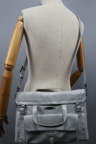 FREITAG R506 Hutchins Recycled Gray PVC Crossbody Messenger Laptop Bag Sz Large - Picture 2 of 24