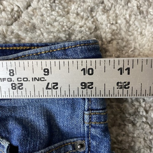 Cat And Jack Bootcut Jeans Boys Size 4 Blue Stretch Elastic Adjustable Waist - Picture 7 of 8