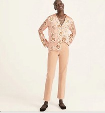 NWT J. Crew High-Rise '90s Classic Straight Jean - Rosebud Wash - Size 29