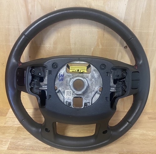 2019-2022 Silverado Black Leather Steering Wheel With Red Stitching - Picture 6 of 10